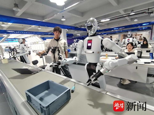 无锡市具身智能机器人工业数据采集与实训中心启用，开启机器人教育新篇章